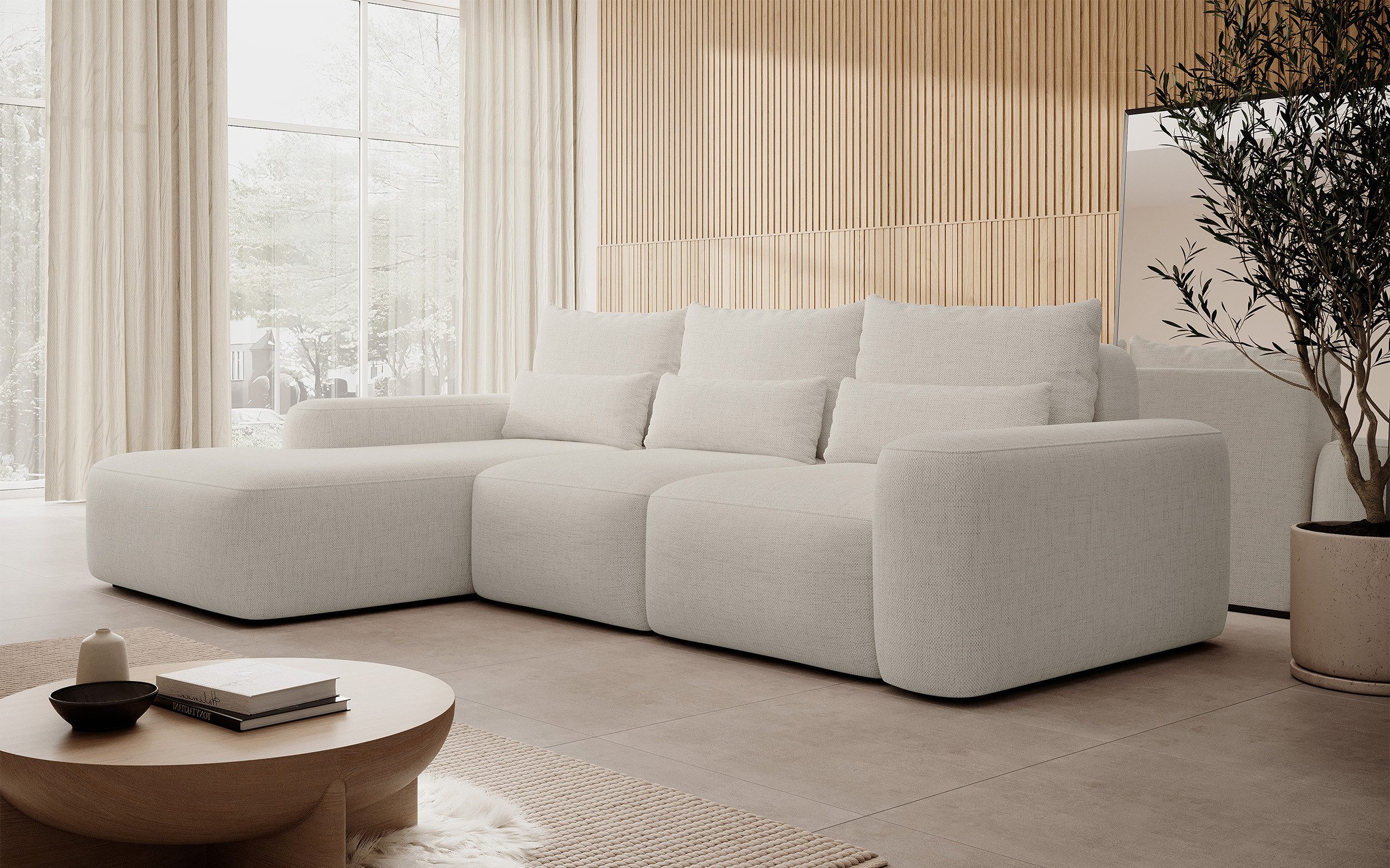 Selsey Ecksofa CARNOS, mit Schlaffunktion, Bettkasten, günstig online kaufen