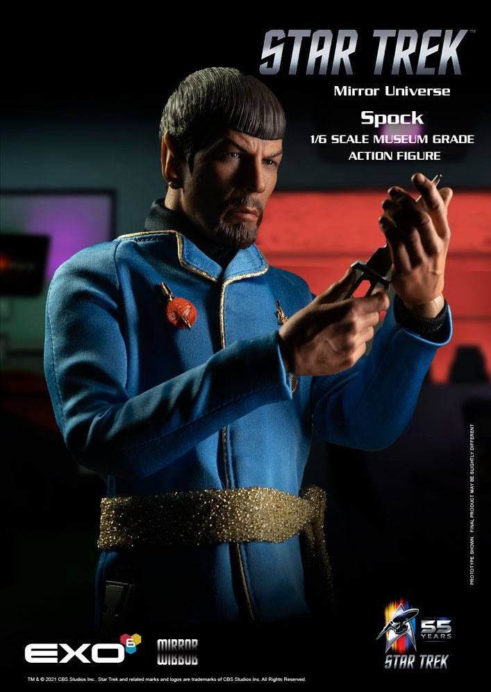 EXO-6 Actionfigur Star Trek: The Original Series 1/6 Mirror Universe Spock 30 cm Actionf