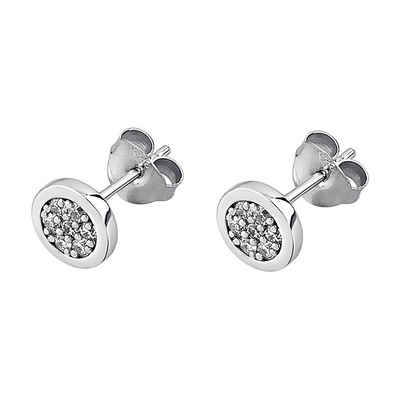 LOTUS SILVER Paar Ohrstecker Lotus Silver 925 Silber Ohrstecker (Ohrstecker), Ohrstecker für Damen 925 Sterling Silber, silber