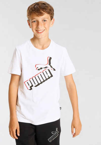 PUMA T-Shirt »ESS+ Logolab Tee B«