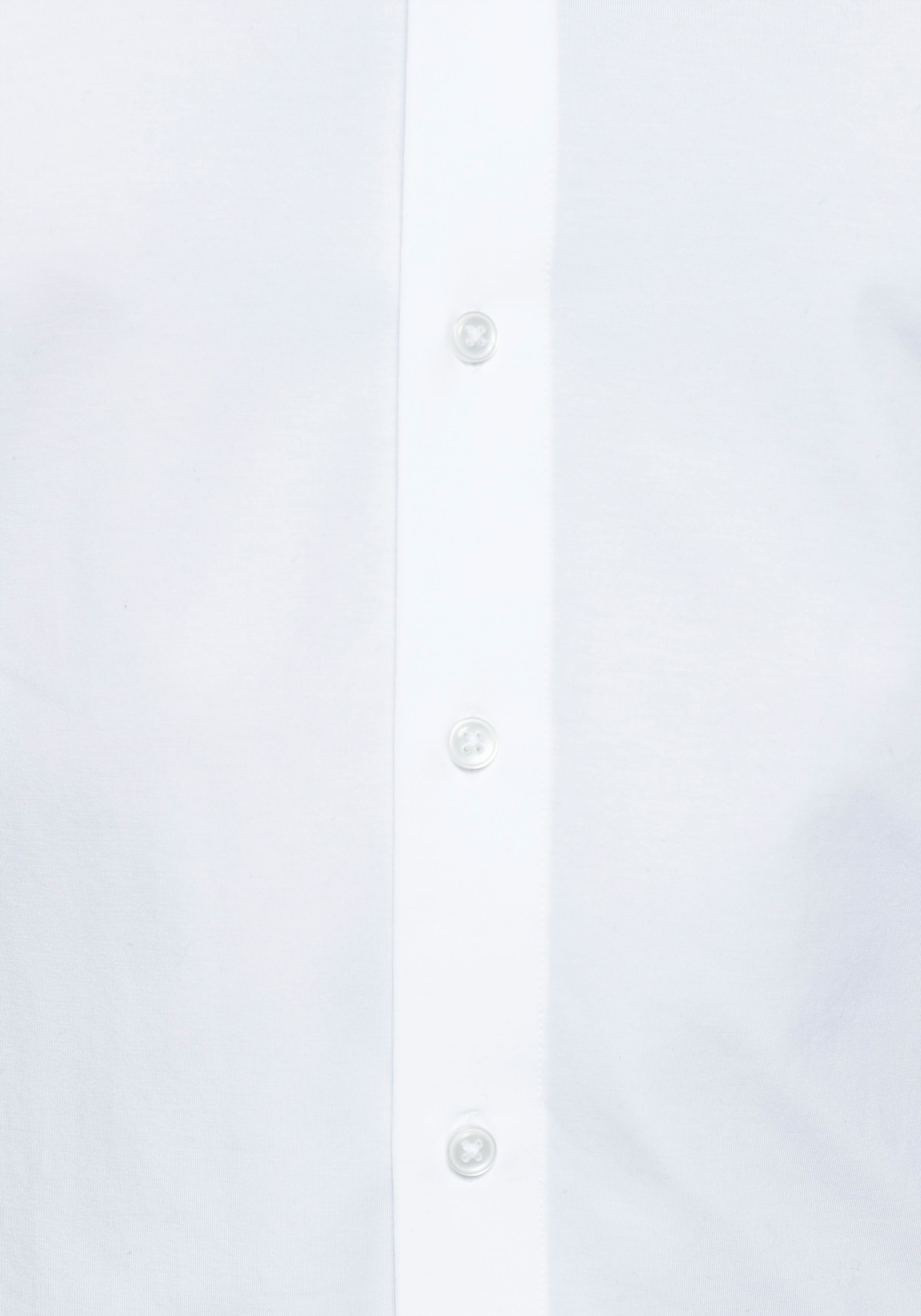 geruchshemmenden 24/Seven Langarmhemd mit weiß Luxor OLYMP Materialeigenschaften