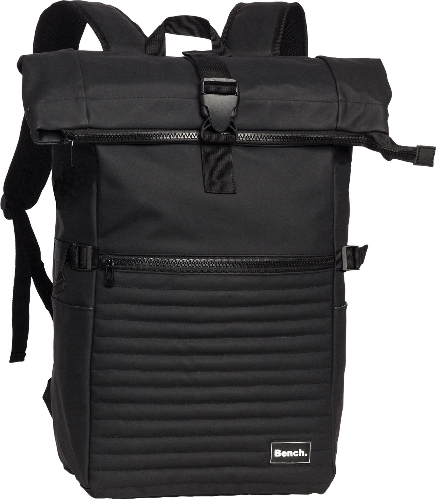 Bench. Rucksack Bench Unisex Businessrucksack Kunststoff, Herren, Damen Businessrucksack Kunststoff, PU, schwarz ca. 70cm hoch