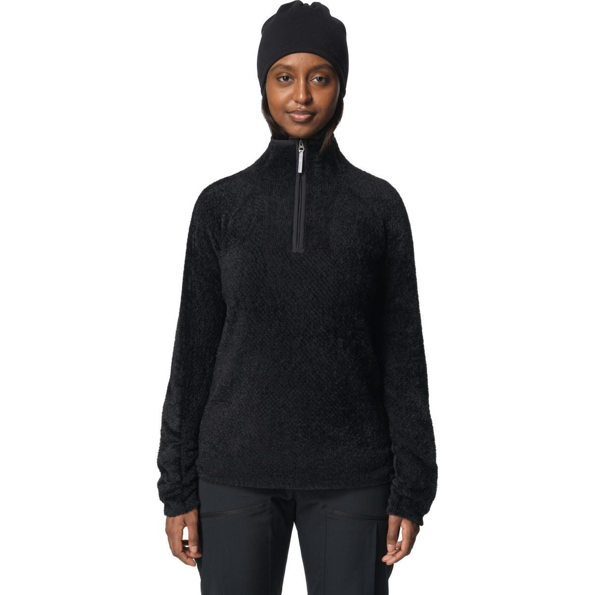 Houdini Fleecejacke W's Lykan Half Zip Vielseitige, atmungsaktive und nachhaltige Isolationsjacke für Damen