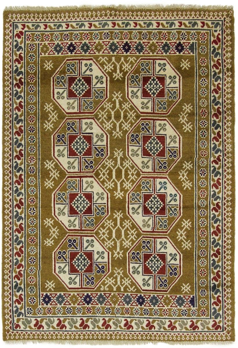 Orientteppich Afghan Akhche 122x175 Handgeknüpfter Orientteppich, Nain Trading, rechteckig, Höhe: 6 mm