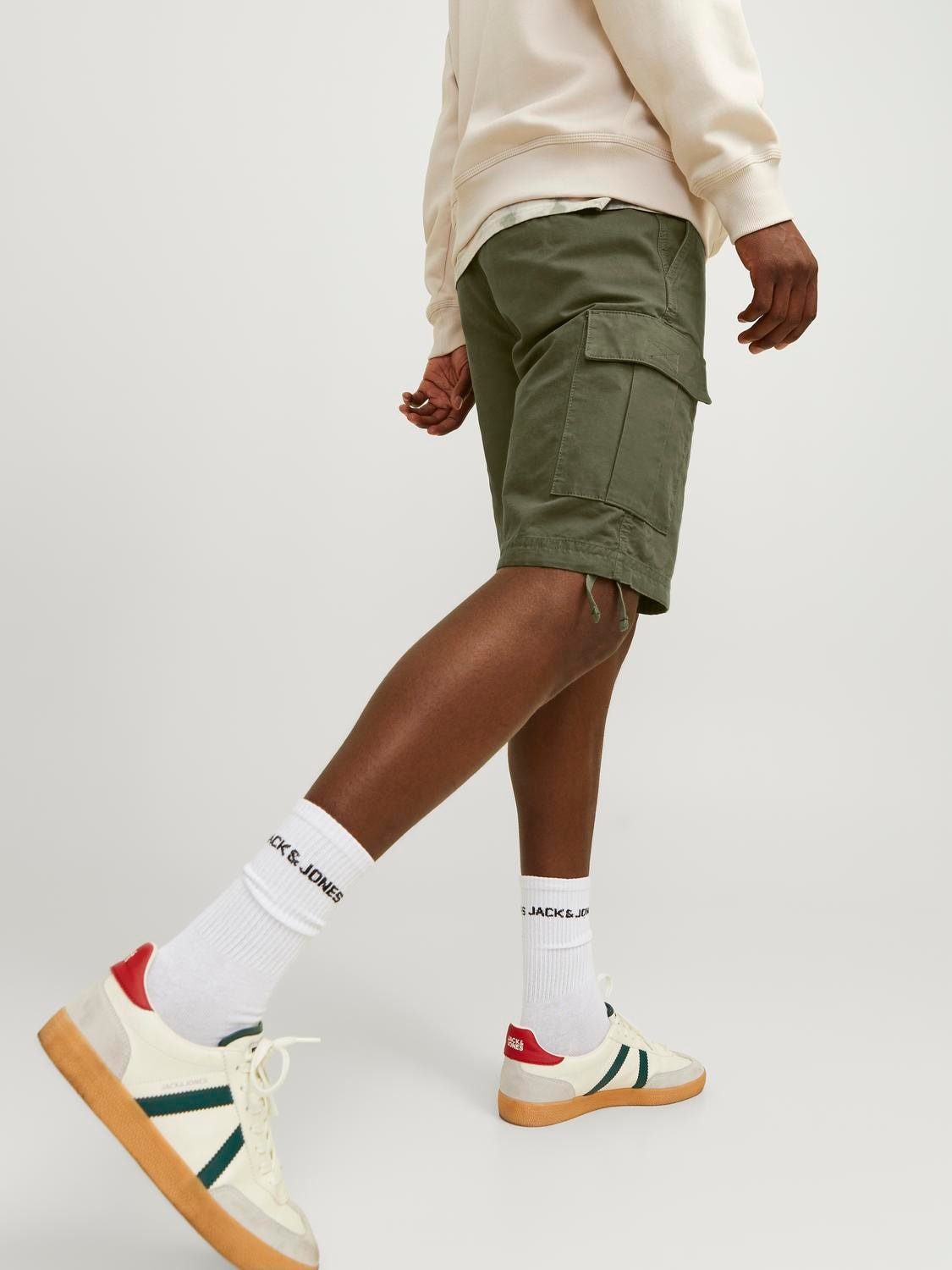 Jack & Jones Herren Cargo Short JPSTCOLE BARKLEY JJCARGO - Relaxed Fit günstig online kaufen