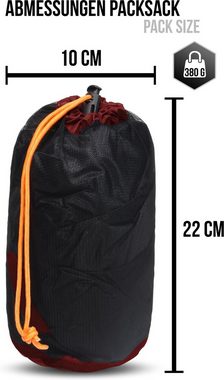 normani Mumienschlafsack Schlafsack-Regenüberzug SleeBag, Schlafsacküberzug Biwaksack Schlafsackschutzhülle 100 % Wasserdicht