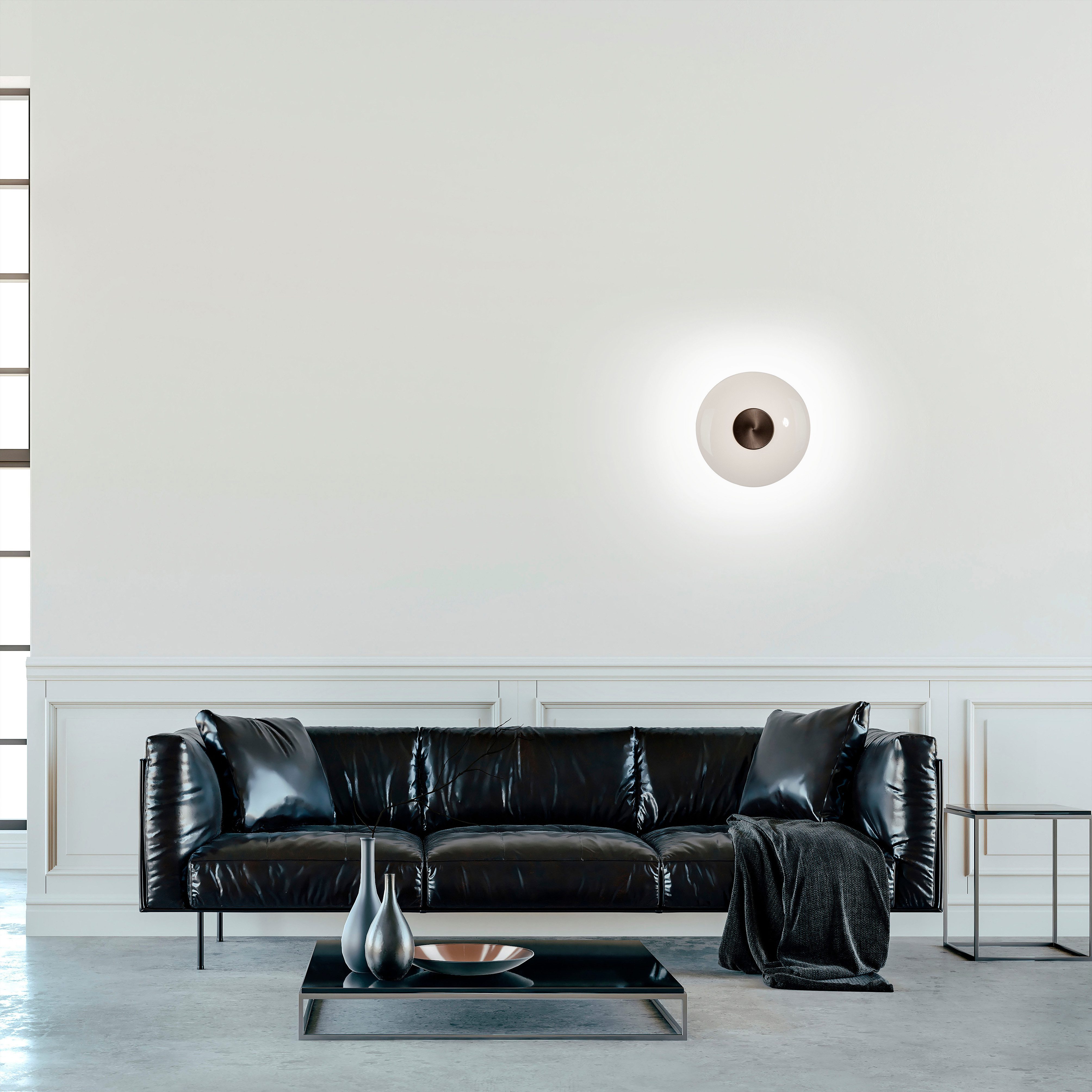 Neuhaus PURE LED Deckenleuchte PURE Vitrum, LED fest integriert, Warmweiß, Dimmfähig über separaten Dimmer, zeitloses Design