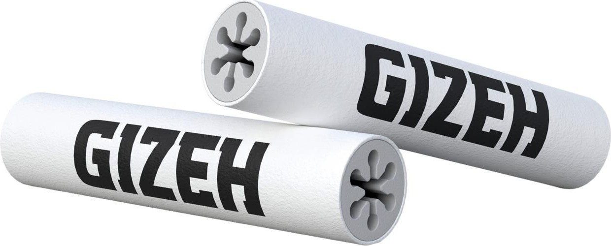 Gizeh Aktivkohlefilter Dreherfilter, Pfeifenfilter Size Ø 8mm Greifbox 200 Stück, inkl. Streichhölzer