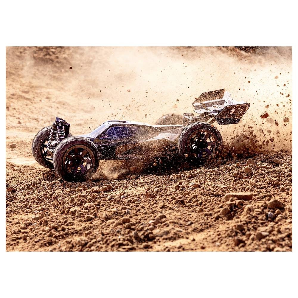 Traxxas RC-Auto Jato 4X4 BL-2s Schwarz Brushless 1:8 RC Modellauto Elektro Buggy