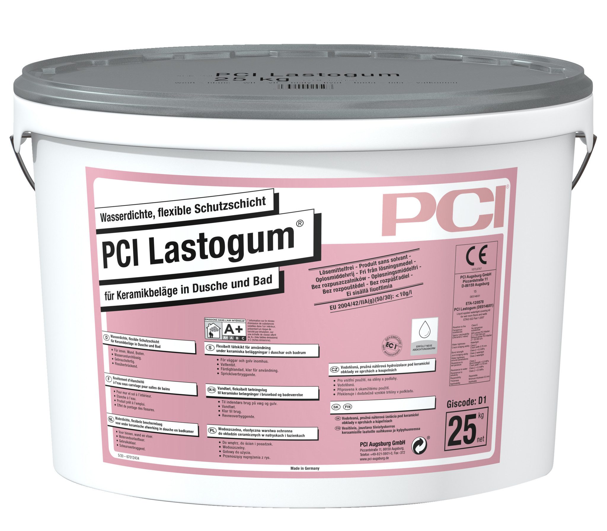 PCI Dichtstoff PCI Lastogum® weiß 25 kg