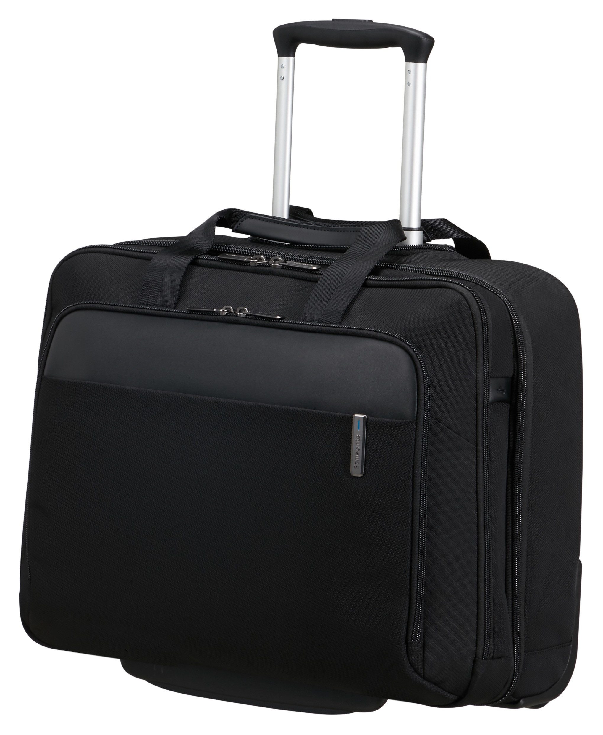 Samsonite Aktentasche EVOSIGHT 17,3'' mit Rollen, Businesstasche mit Rollen und Teleskopstange Trolleyaufstecksystem
