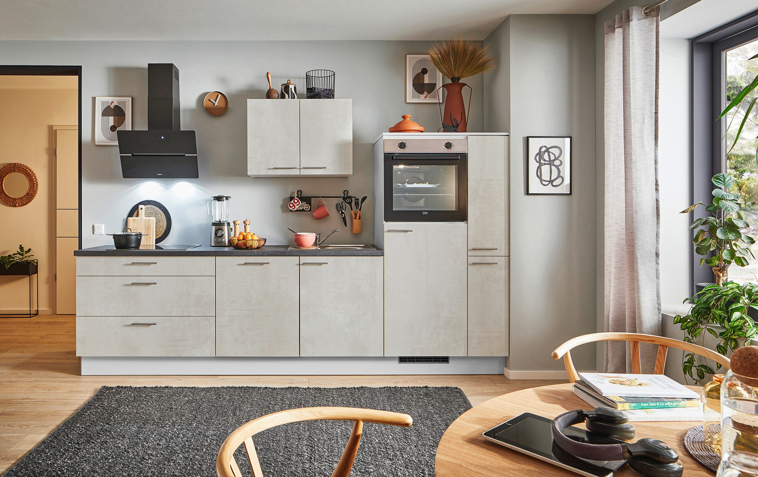 pino Küchenzeile Stockholm, individuell anpassbar, gratis günstig online kaufen