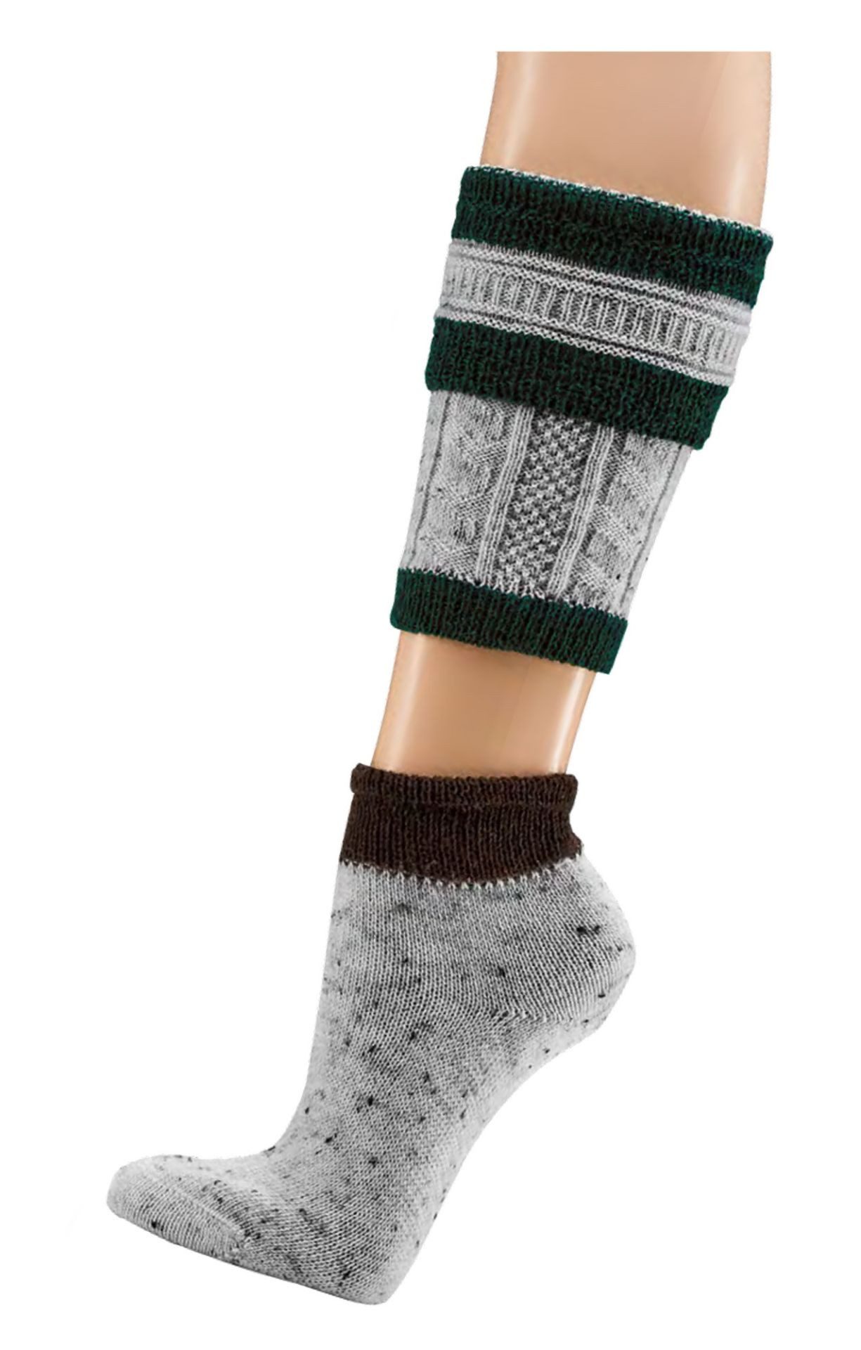 Wowerat Trachtensocken 1 Paar Loferl, 2teilig = Socken + Wadenwärmer, Socks günstig online kaufen