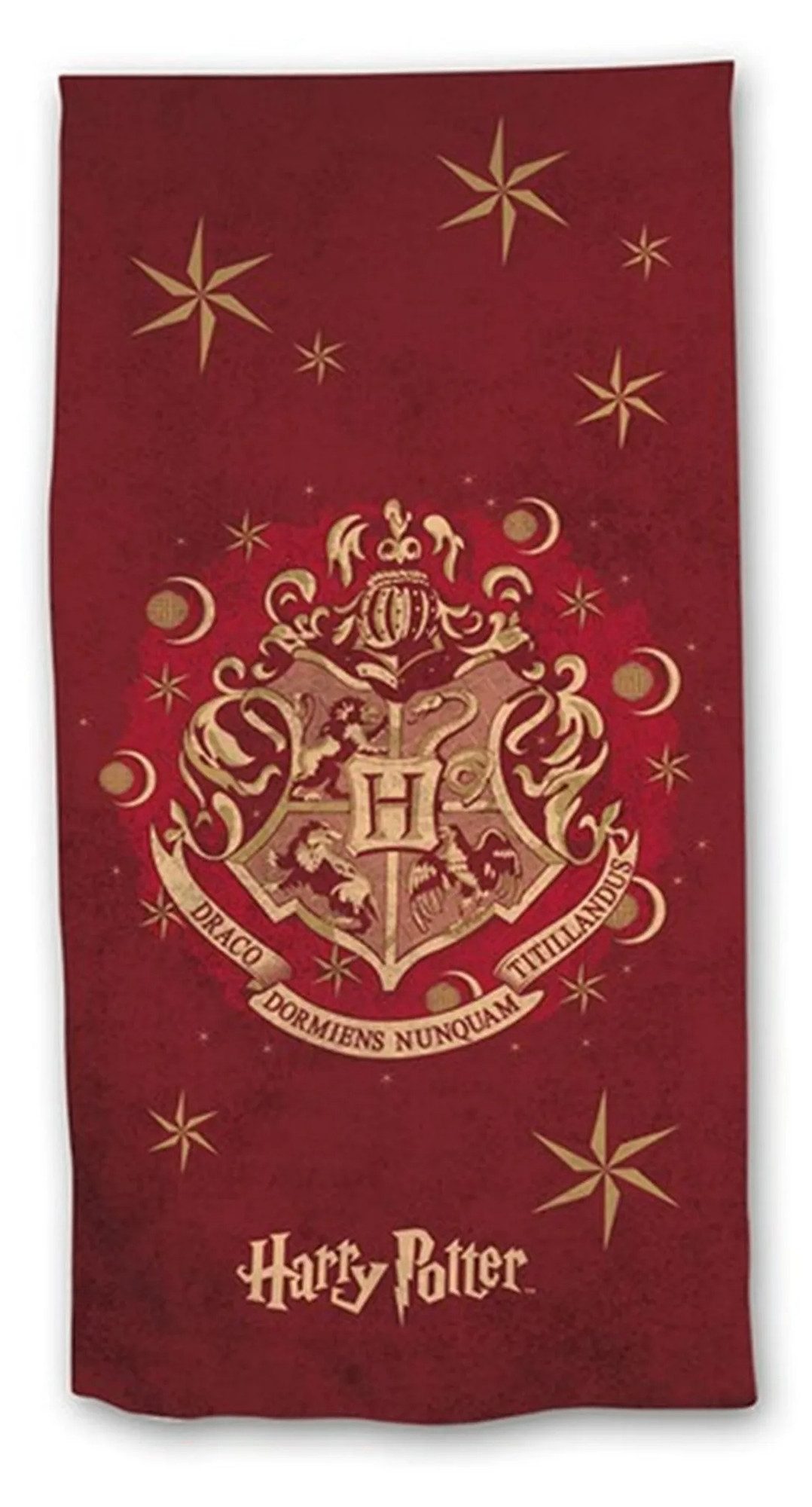 AY!Max Handtücher Harry Potter Duschtuch Badetuch Strandtuch 70 x 140 cm Rot, (1 Duschtuch, 1-St)
