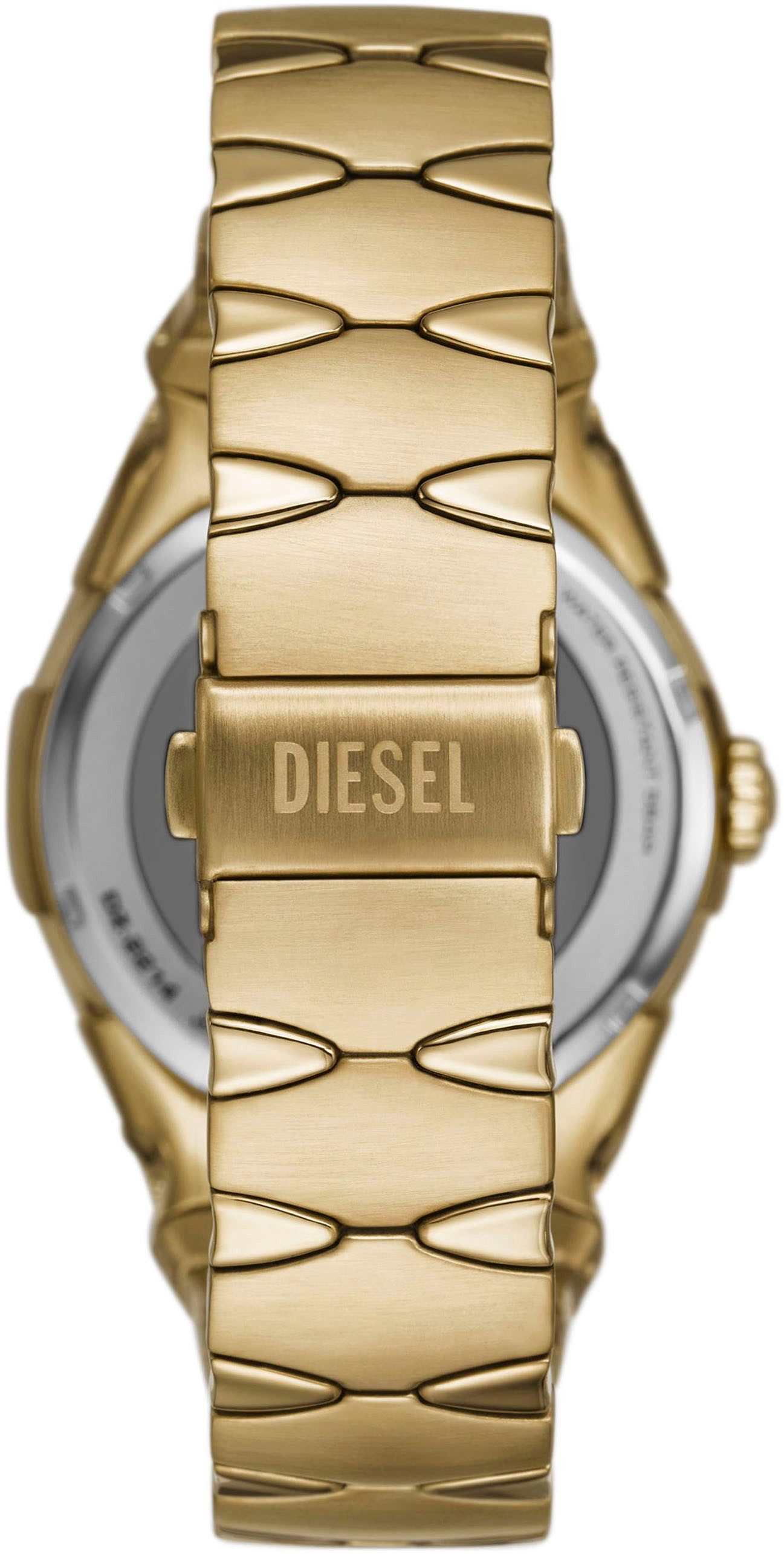 Diesel Quarzuhr D-SRUPTOR DZ2214, Armbanduhr, Herrenuhr, Damenuhr, Edelstahlarmband