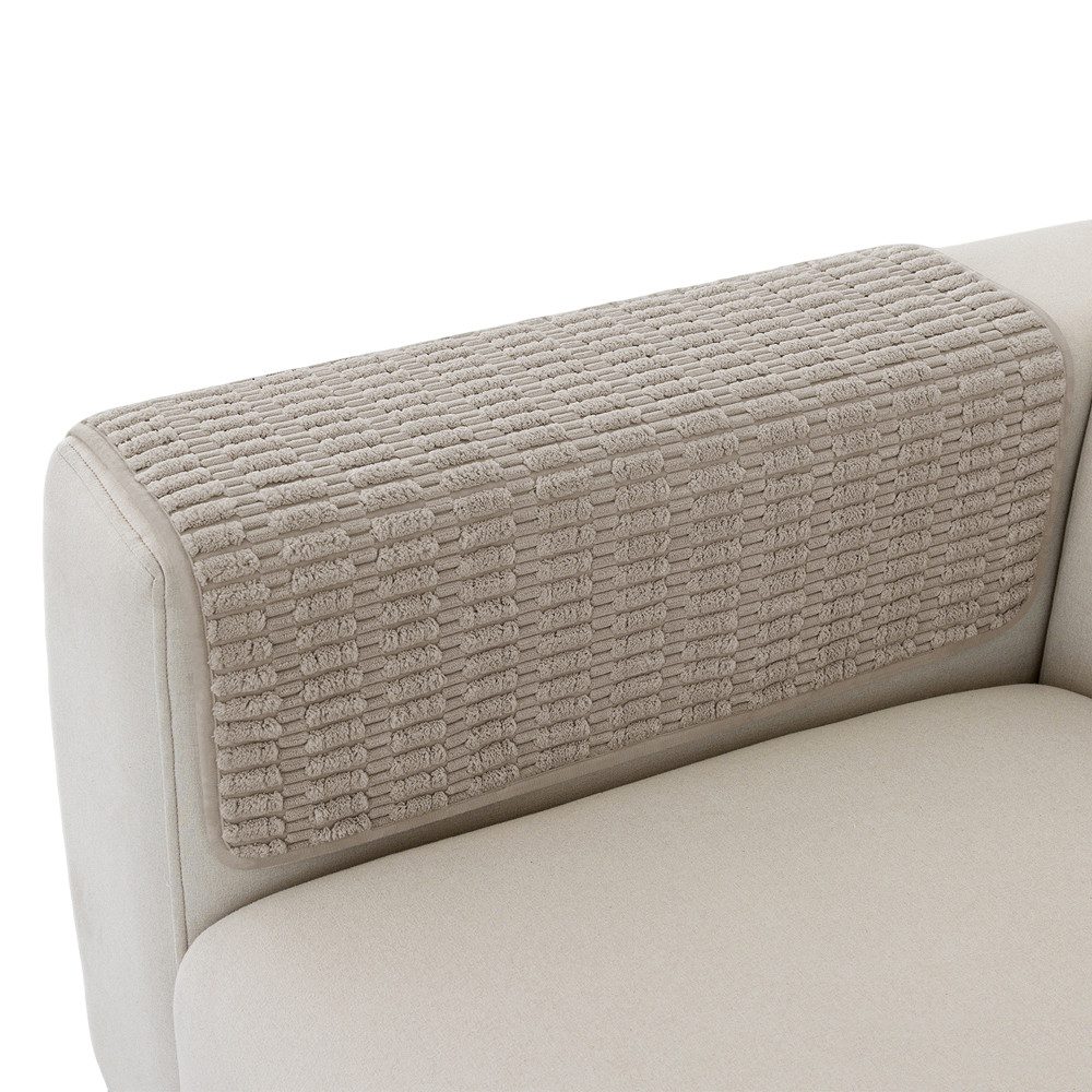 Zyronn Sesselschoner Armlehnenbezüge für Sofa und Sessel (2er-Set), Rutschfeste, Armlehnen-Schoner, Schutzbezüge für Sofas und Sessel