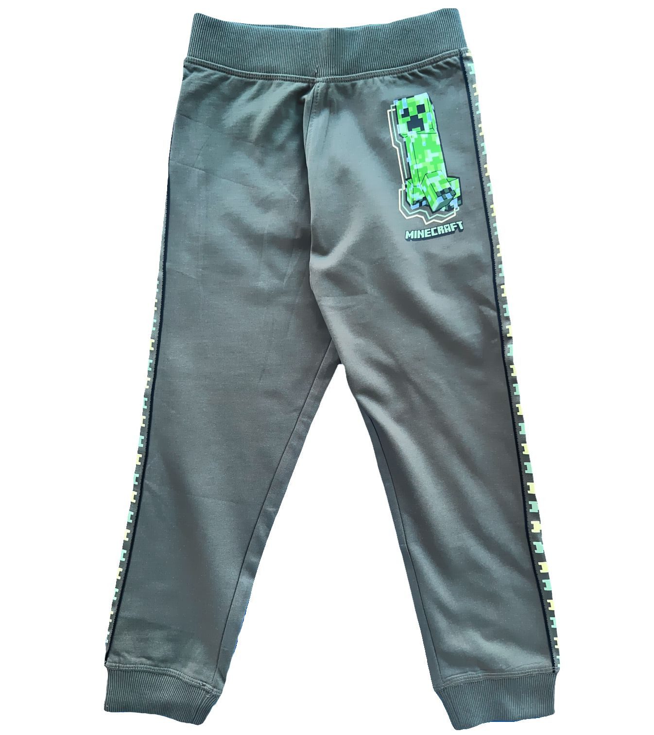 Minecraft Jogginghose MINECRAFT Kinder Jogginghose Jungen + Mädchen Hose oliv