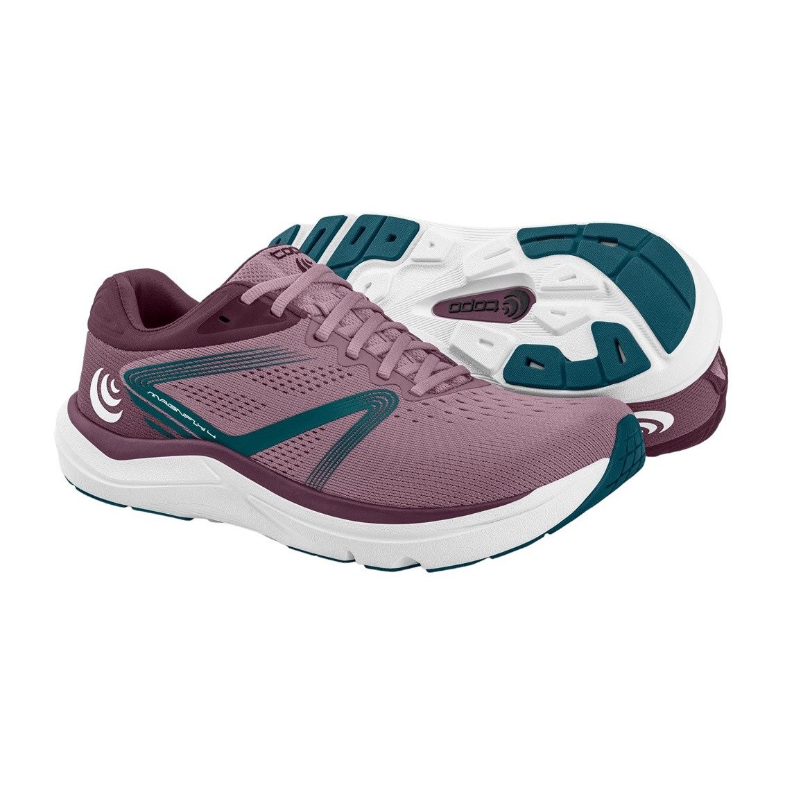 Topo Magnifly 4 (Dämpfung) violett/navy Damen Laufschuh