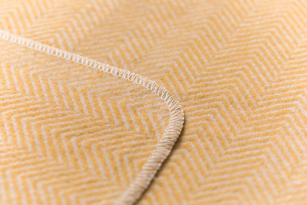 Wohndecke David Fussenegger Wohndecke Silvretta 'Fischgrät' 140 x 200 cm, D günstig online kaufen