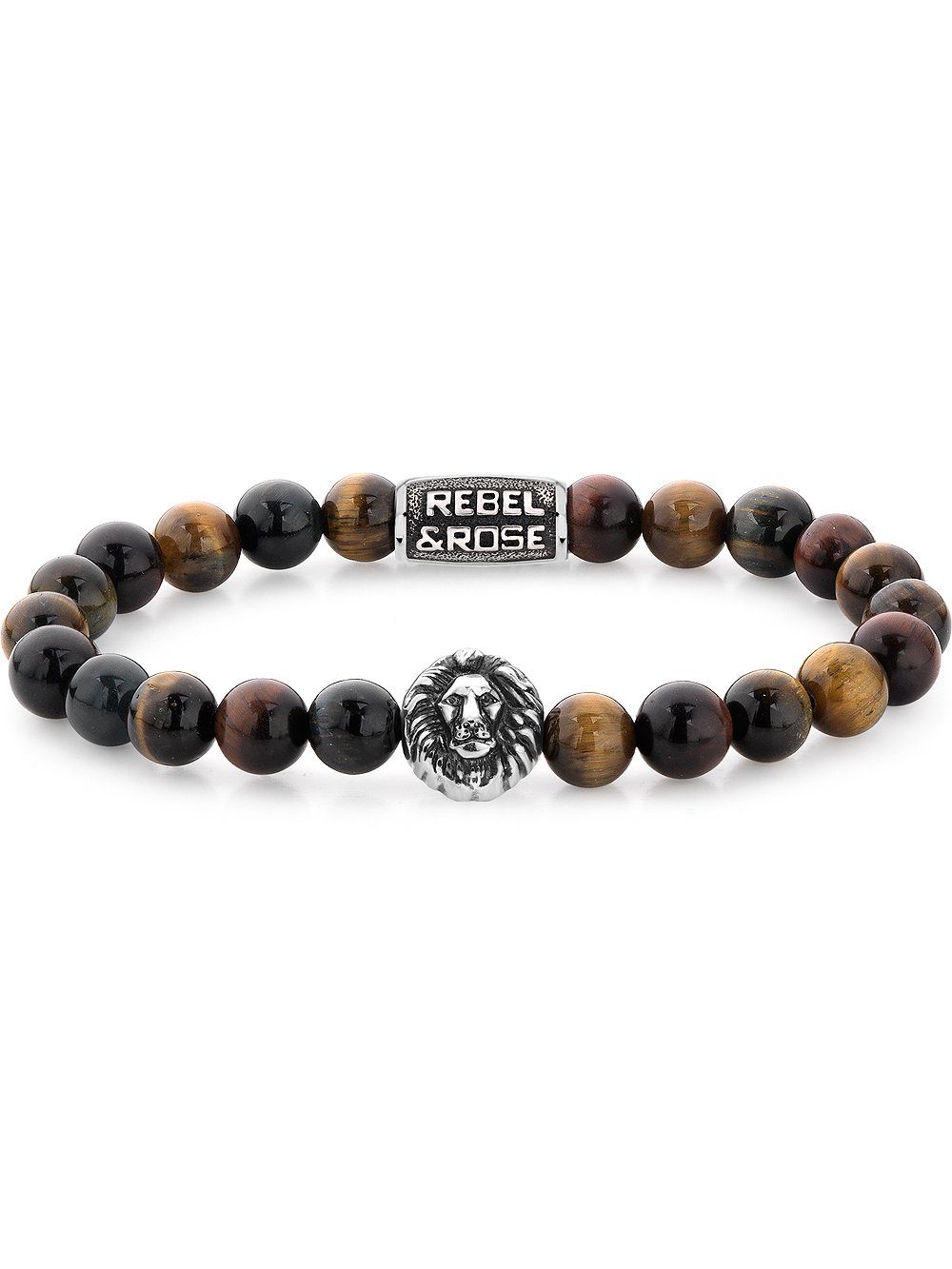 Rebel & Rose Armband Rebel & Rose Armband Who's afraid of the Tiger RR-8L028-S-L Herren