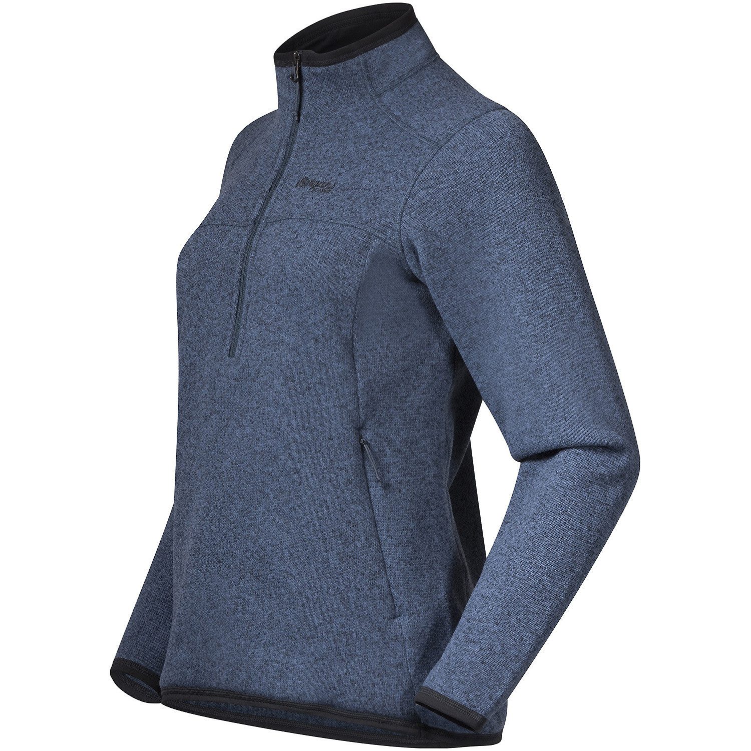 Bergans Longsleeve Rollkragen m. RV KAMPHAUG KNITTEDW HALF ZIP