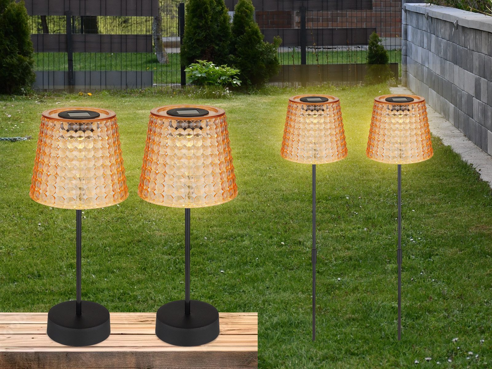 GLOBO LIGHTING LED Solarleuchte, LED fest günstig online kaufen