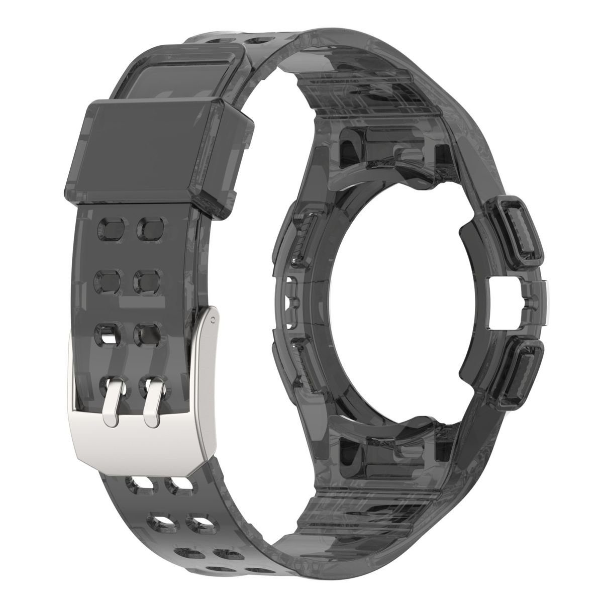Schwarz Wigento Smartwatch-Armband mit Galaxy Watch 40mm Für Armband Samsung Gehäuse Schutz 6