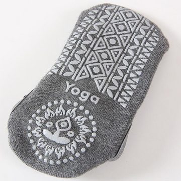 GelldG Socken Yoga Socken rutschfeste für Damen für Pilates, Ballett, Tanz