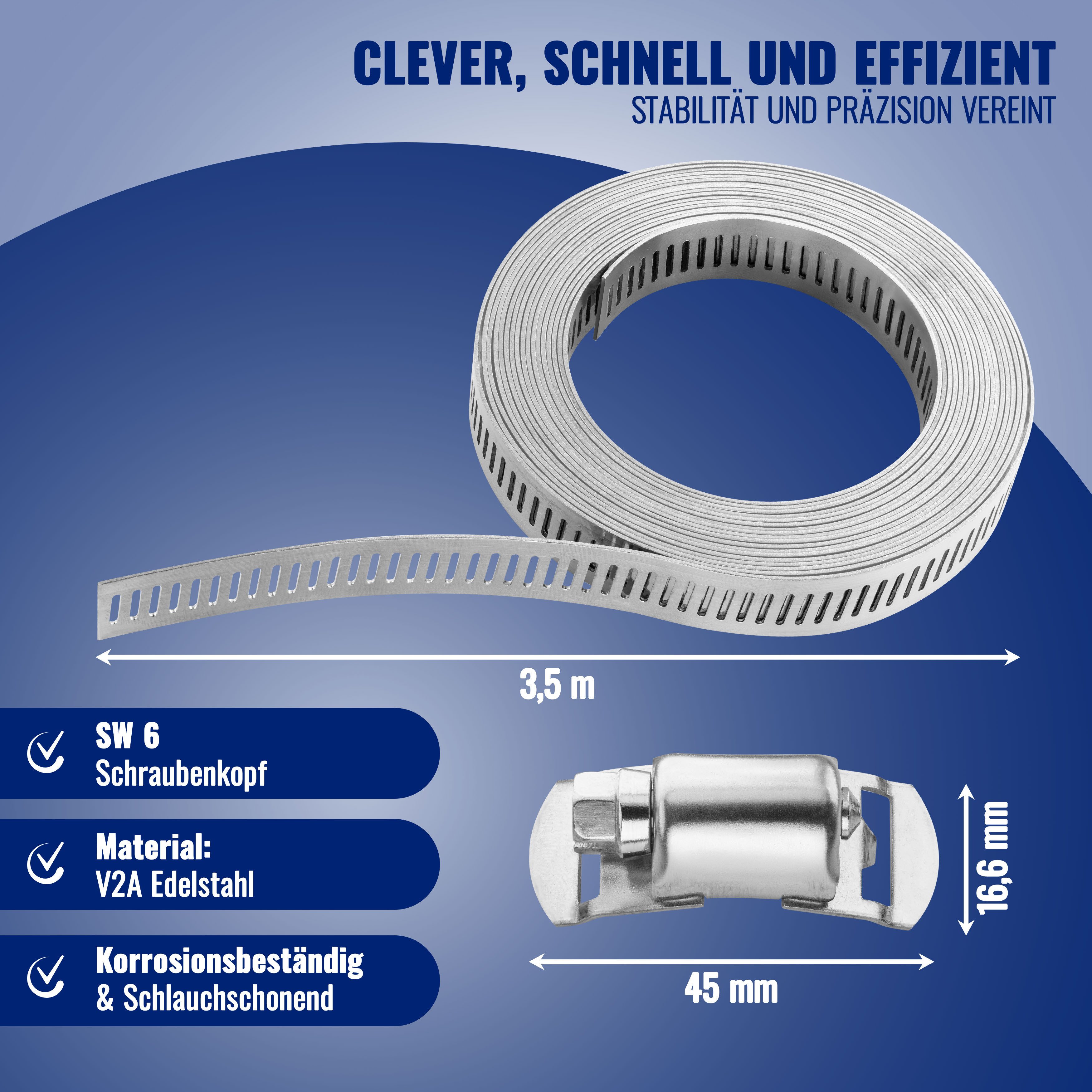 Poppstar Schlauchschelle