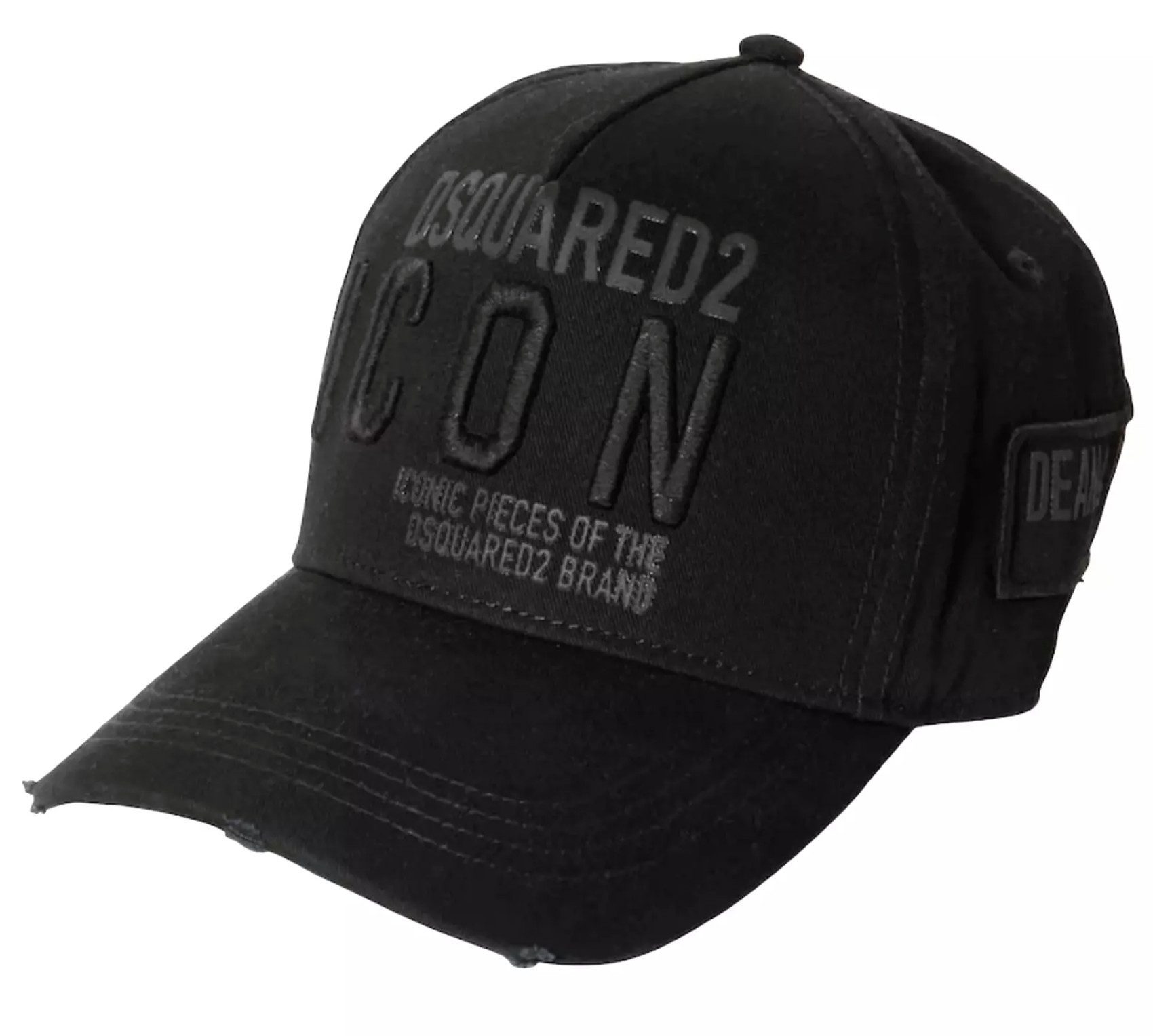 Dsquared2 Baseball Cap Basebalkappe Multi Icon Baseballcap Cap Kappe Cult Hat Hut Headwear Verstellbarer Riemen hinten