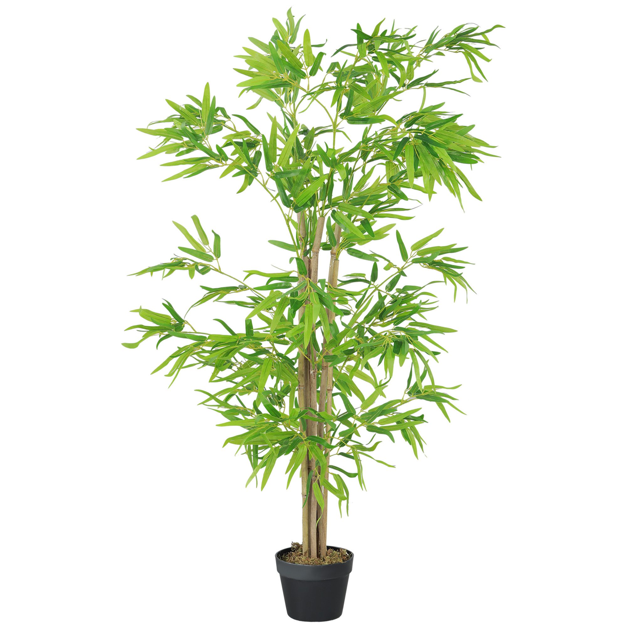 Kunstpflanze künstlicher Bambus groß 150cm im günstig online kaufen