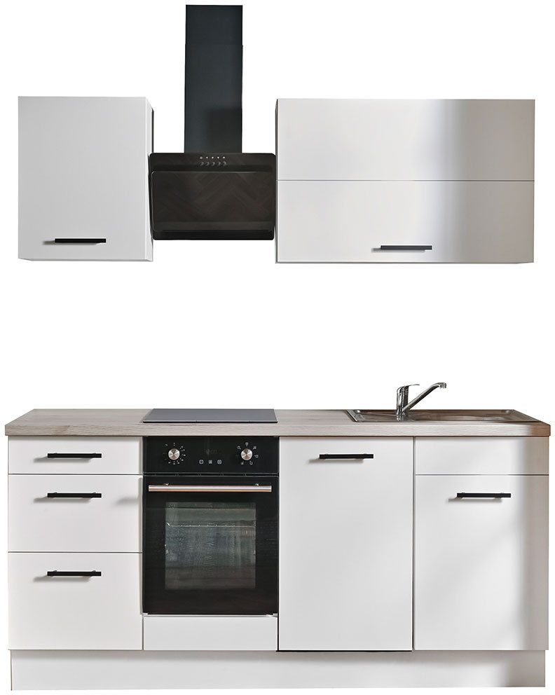 wiho Küchen Küchenzeile Fortyfive, Breite 180 cm, Soft-Close-Funktion in Sc günstig online kaufen