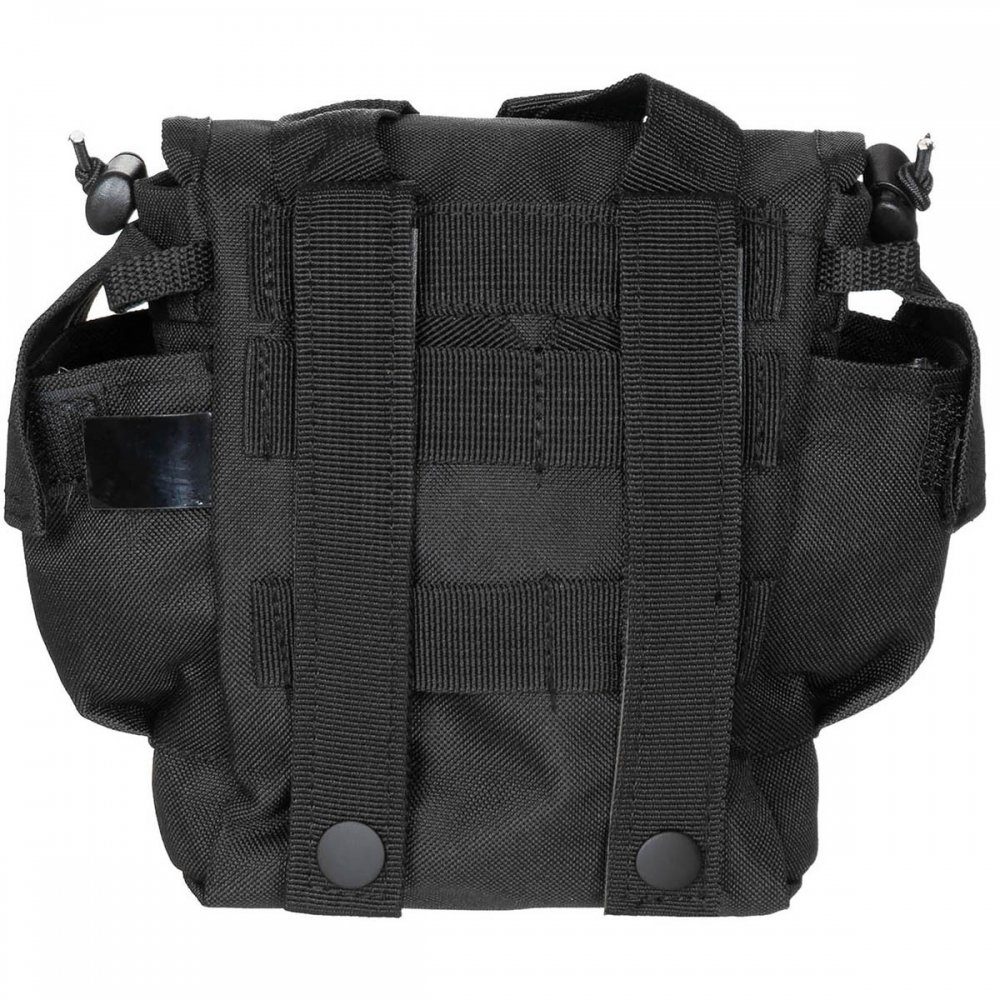 Trinkflaschen Tasche (Packung) Gürteltasche schwarz "Molle", MFH