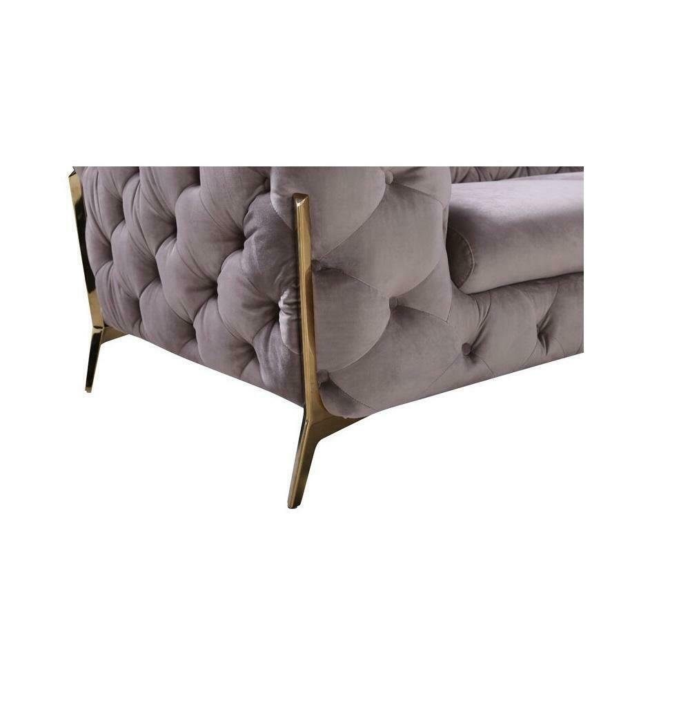 JVmoebel Sofa, Designer Chesterfield Sofagarnitur Couch Polster Sofa