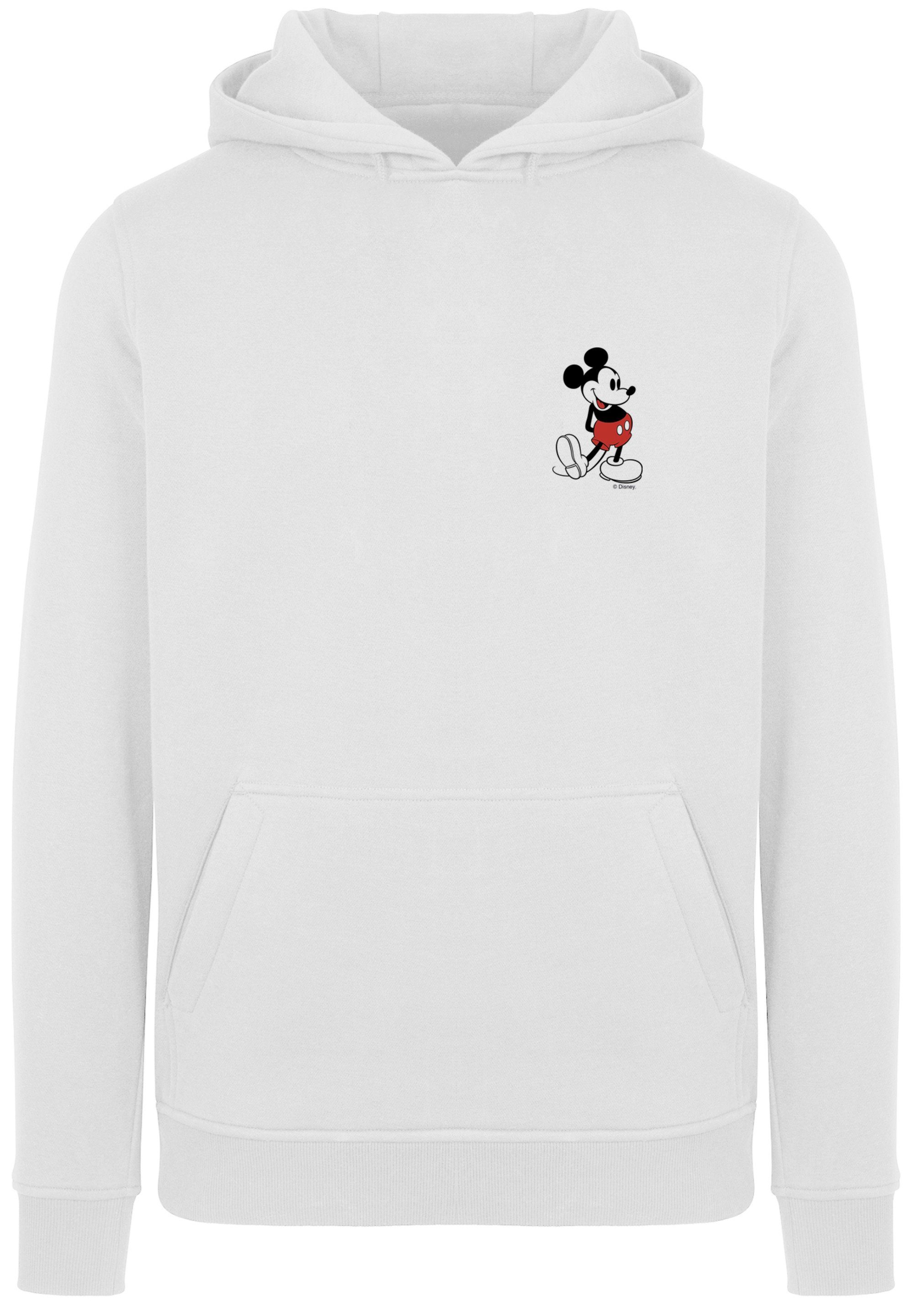 geräumige Mickey Pocket Verstellbare F4NT4STIC Mouse Kängurutasche und Merch,Slim-Fit,Kapuzenpullover,Bedruckt, Disney Kickin Sweatshirt Retro Herren,Premium Kapuze