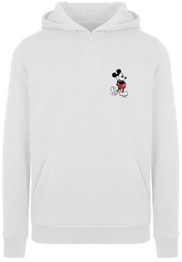 F4NT4STIC Sweatshirt Disney Mickey Mouse Kickin Retro Pocket Herren,Premium Merch,Slim-Fit,Kapuzenpullover,Bedruckt