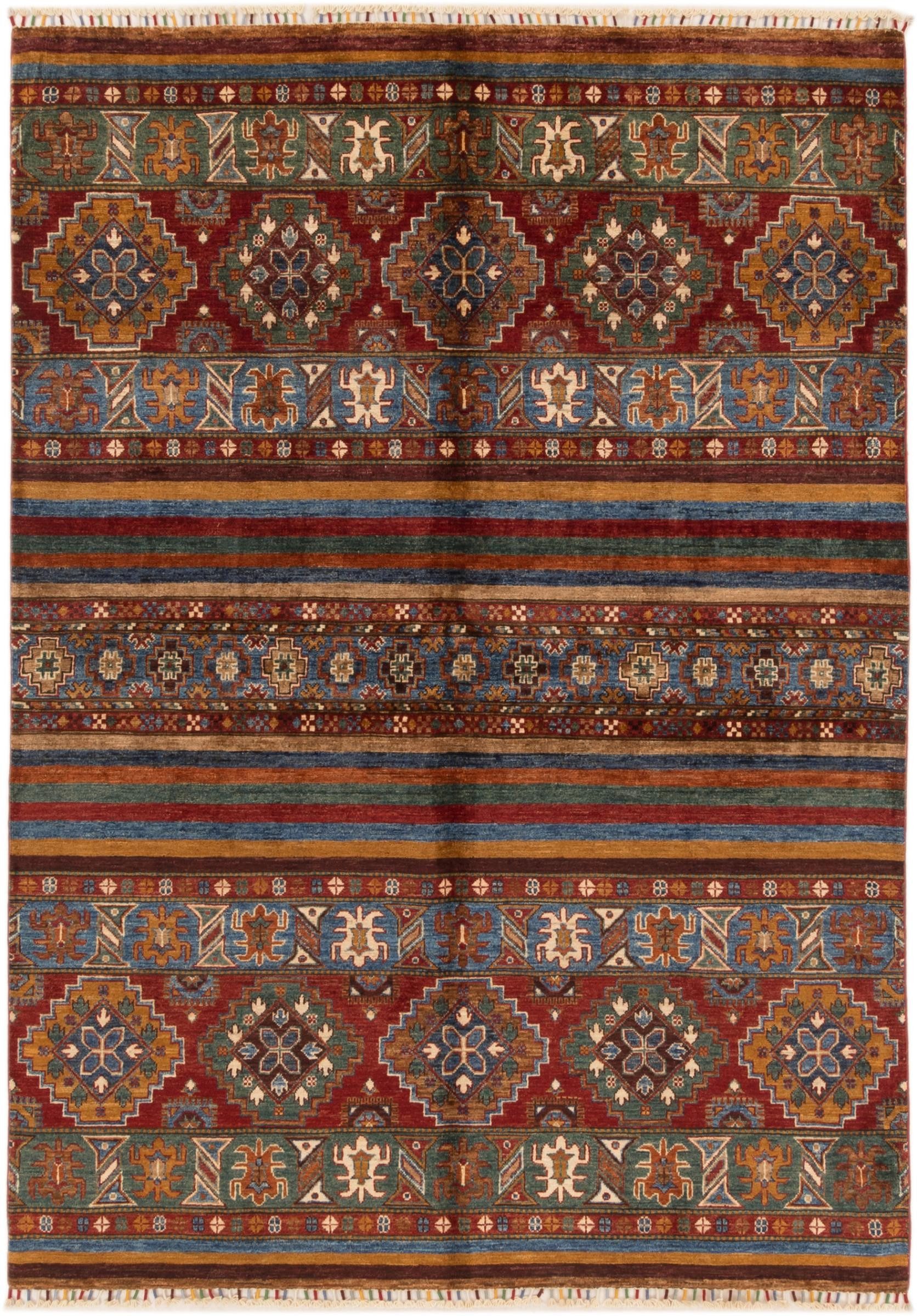Orientteppich Arijana Shaal 175x242 Handgeknüpfter Orientteppich