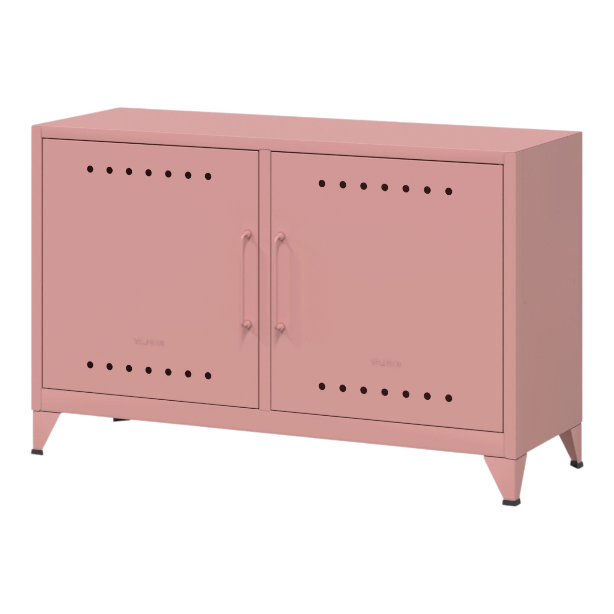 Bisley Sideboard Fern Cabby Sideboard, in Pastellpink - Maße: H 73 x B 114 x T 40 cm