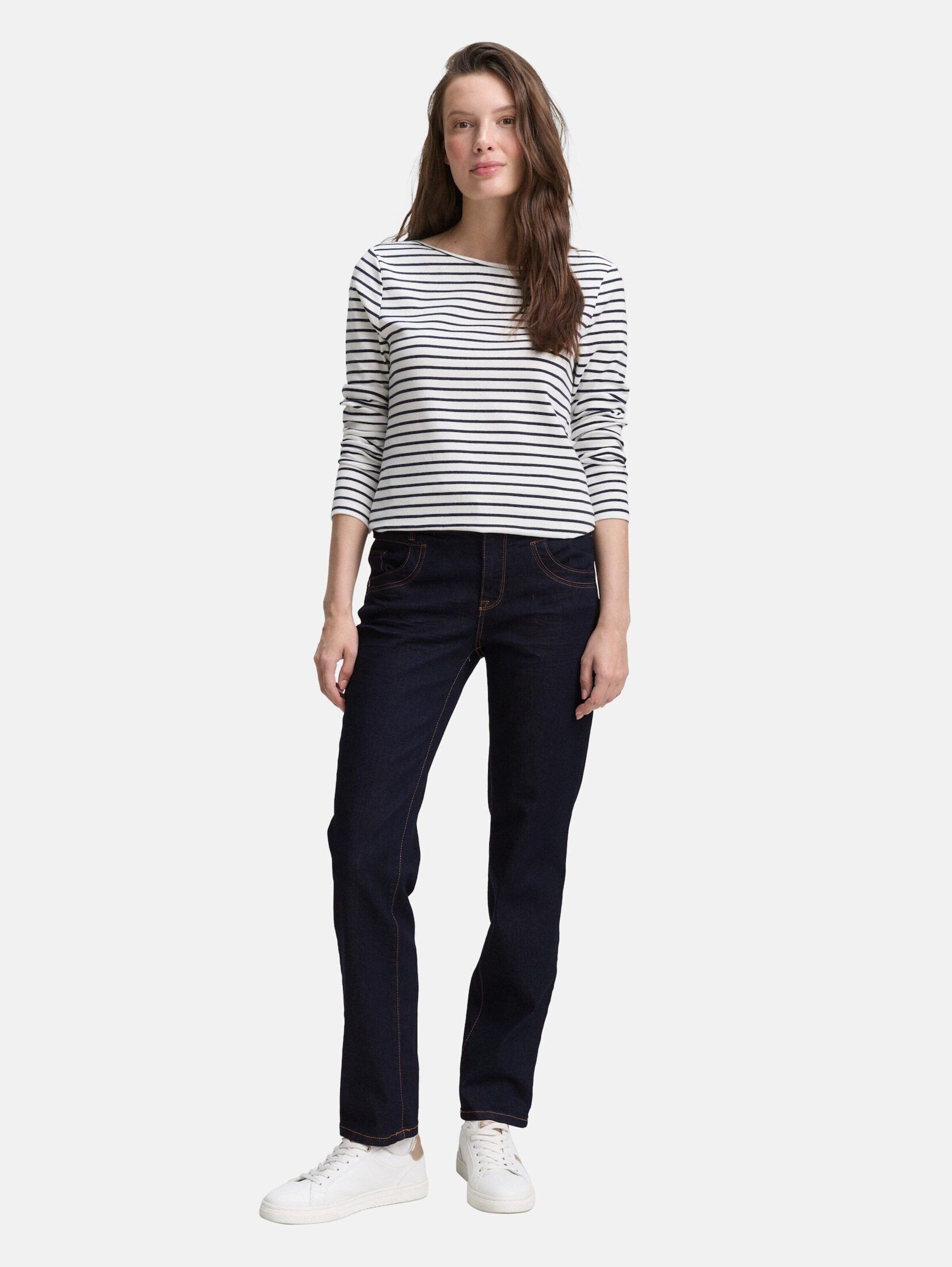 TOM TAILOR Gerade Jeans "Alexa Straight" mit Kontrastnähten günstig online kaufen