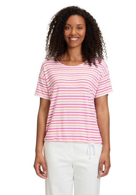 Betty Barclay Kurzarmshirt Betty Barclay Ringelshirt mit Tunnelzug (1-tlg) günstig online kaufen