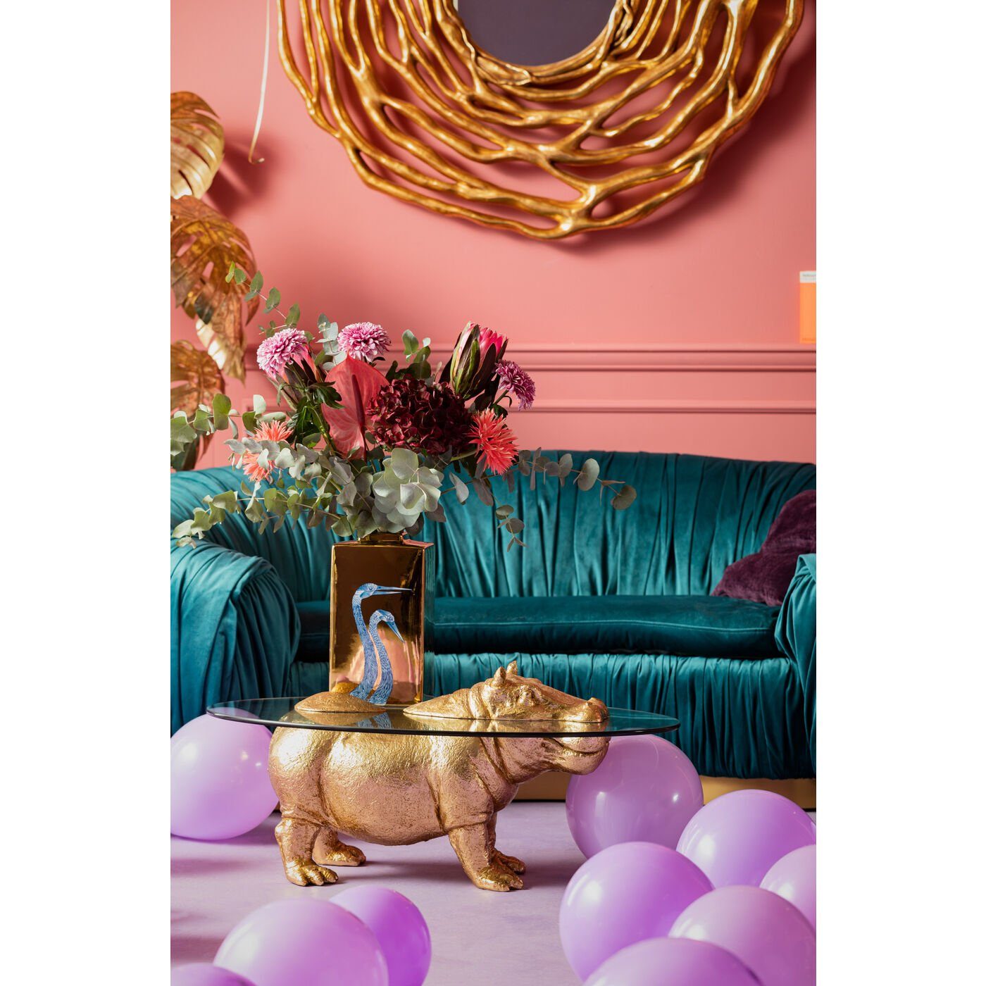 Kare Design Couchtisch Hippo, 49x80x38.5 cm günstig online kaufen