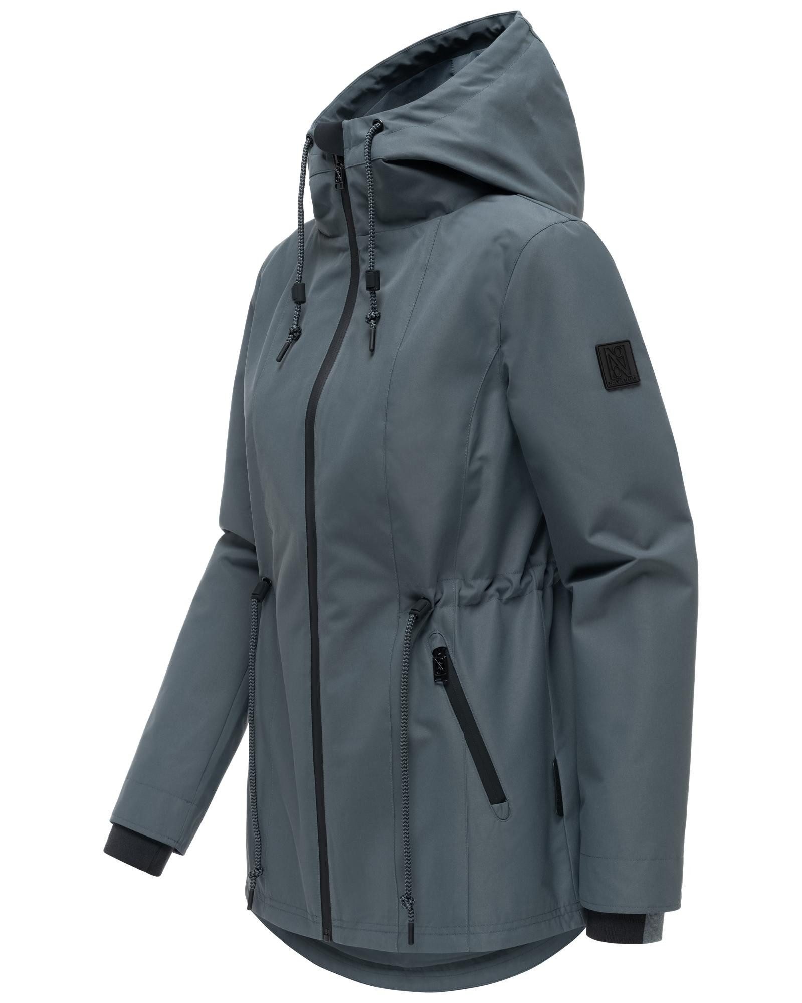 Navahoo Outdoorjacke Blumentanz 14 Übergangsjacke mit wasserdichtem Verschluss
