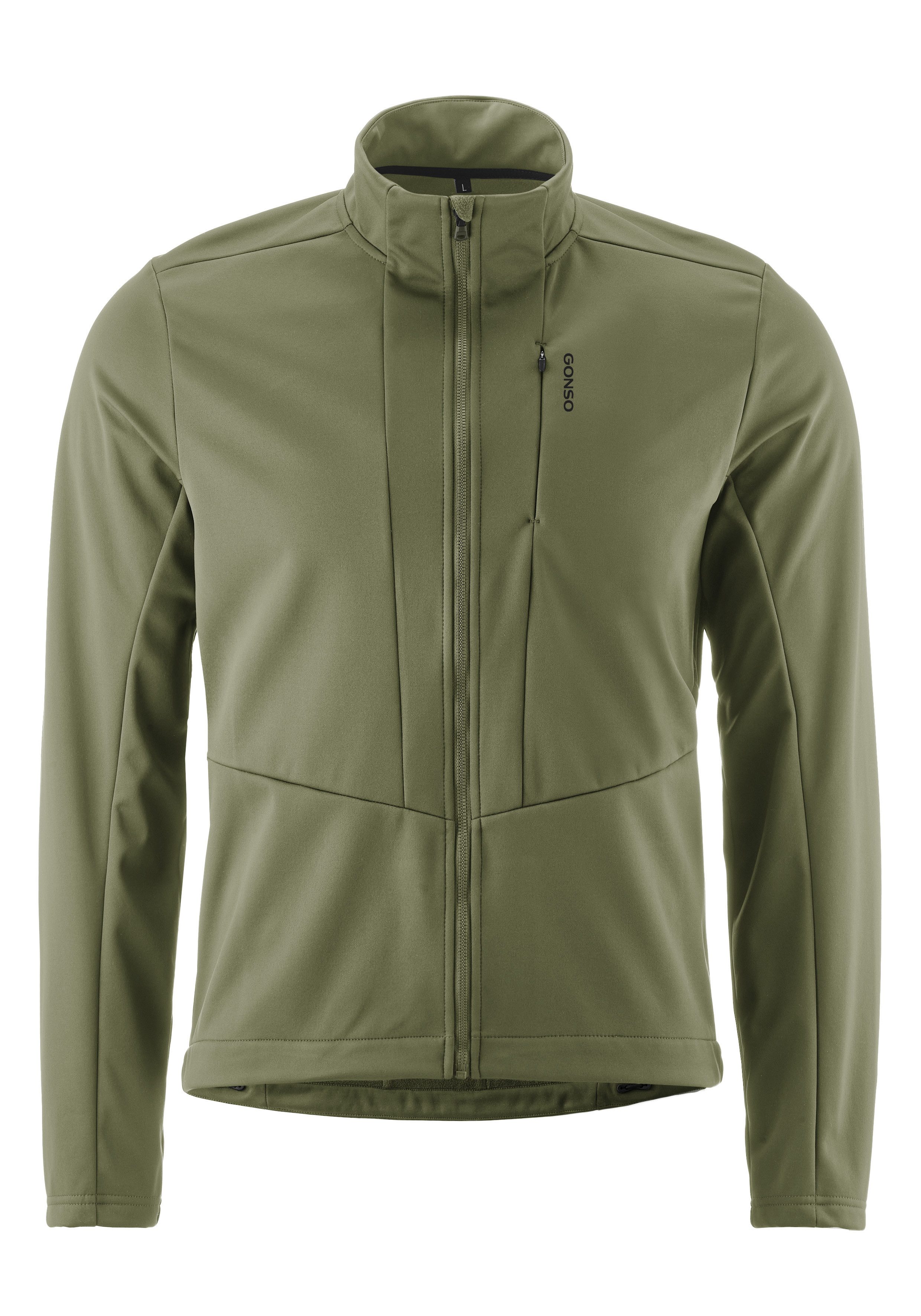 Gonso Fahrradjacke ADVENTURE JACKET SOFTSHELL M Herren Softshell-Jacke, Radjacke slim fit