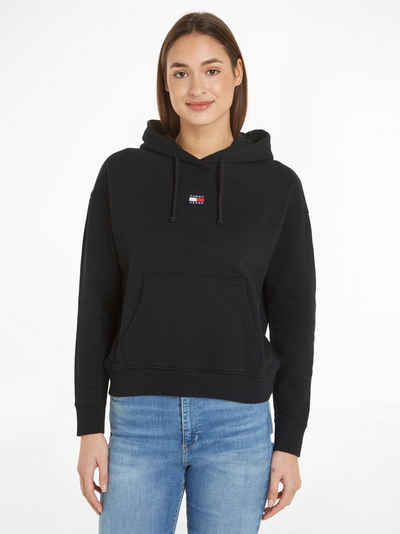 Tommy Jeans Kapuzensweatshirt TJW BXY XS BADGE HOODIE mit Kängurutasche