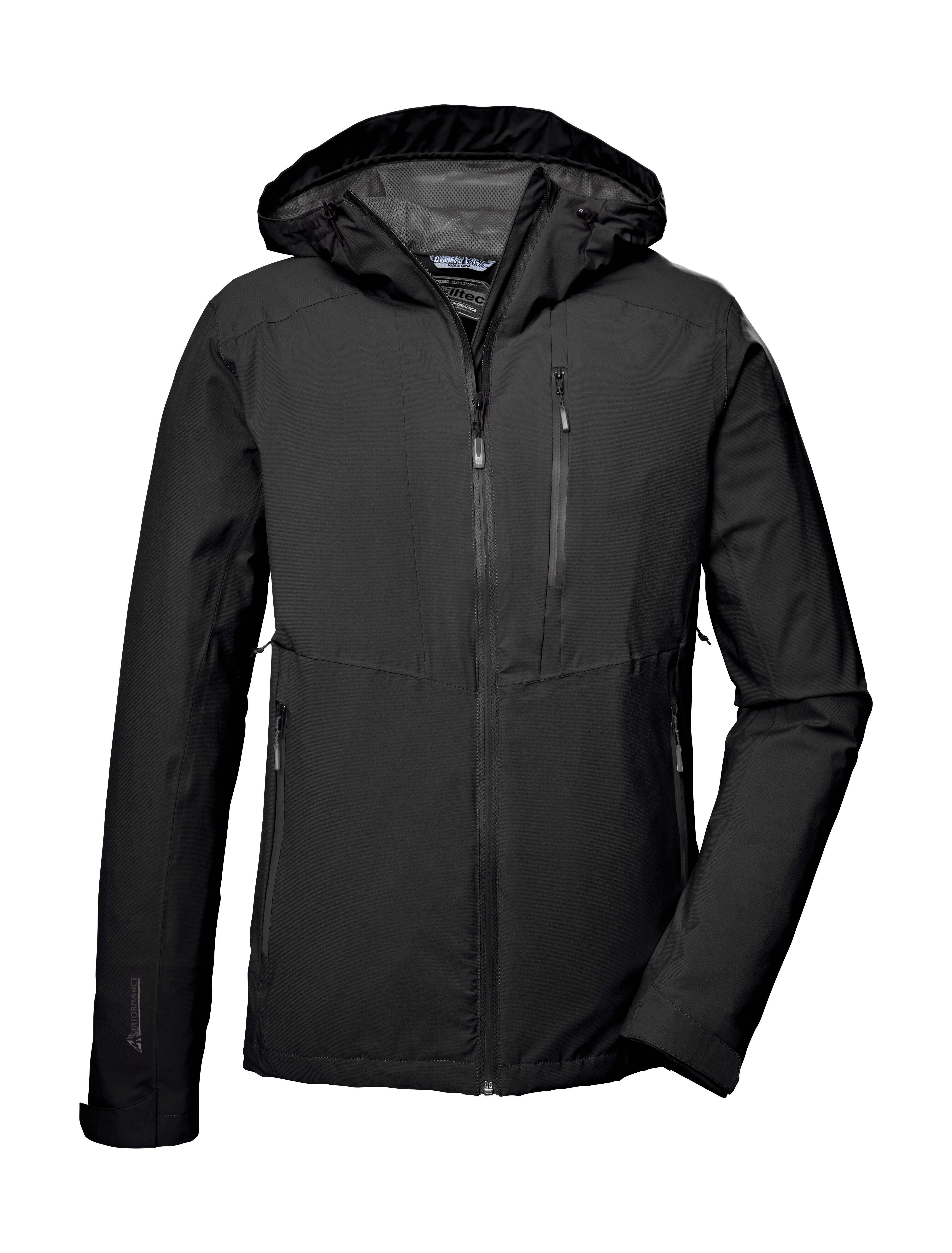 Killtec Outdoorjacke KOS 25 MN JCKT Wasserdicht, atmungsaktiv, verstellbar, reflektierend, PFAS-frei