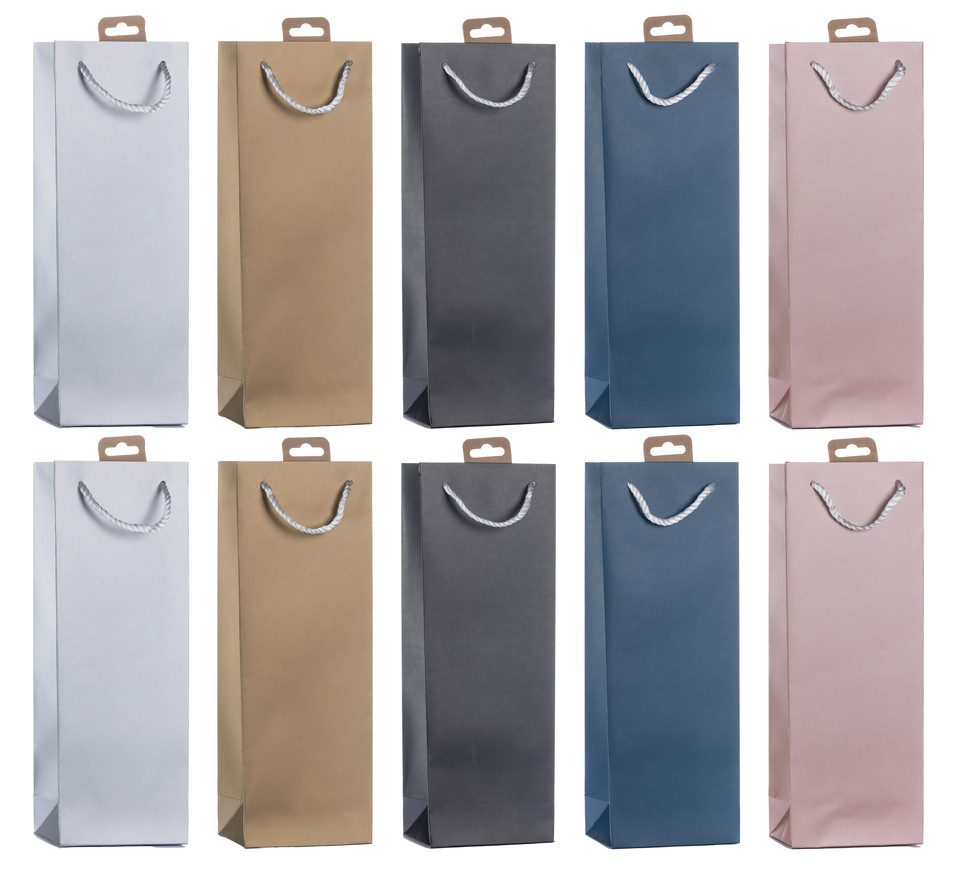 Geschenkbox Premium Geschenktaschen Flaschentüten geschenktüten 10-100 Stk