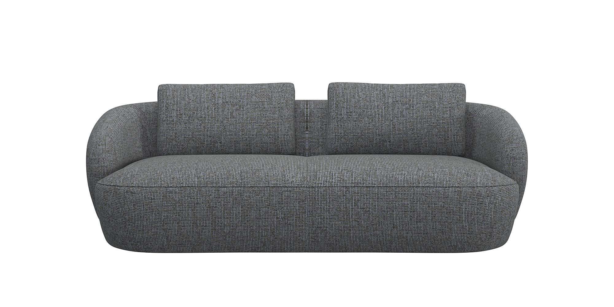 FLEXLUX 3-Sitzer "Torino, rund und bequem, Couch, Dreisitzer, OTTOs Choice" günstig online kaufen