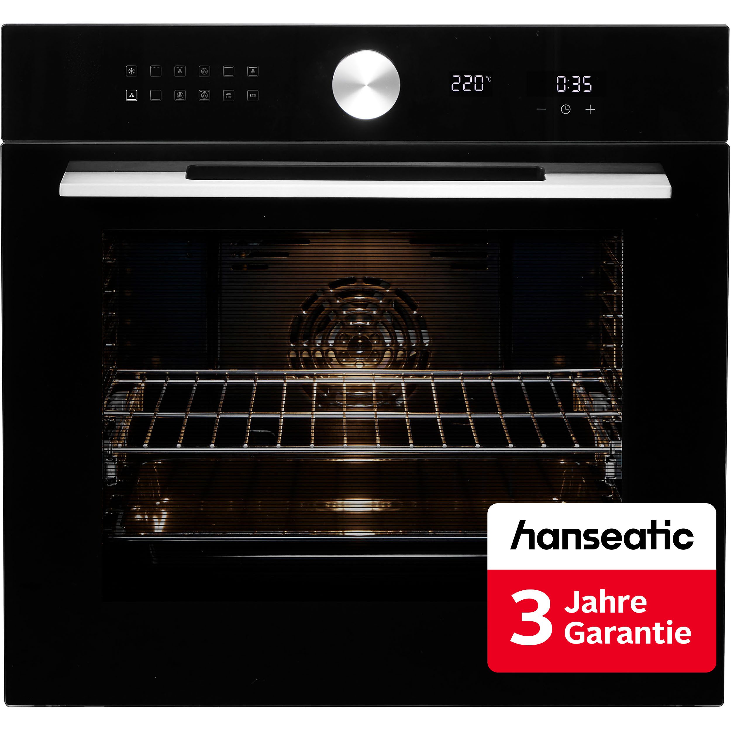 Hanseatic Backofen HBO7212FA1, inkl. 3 Jahre Herstellergarantie