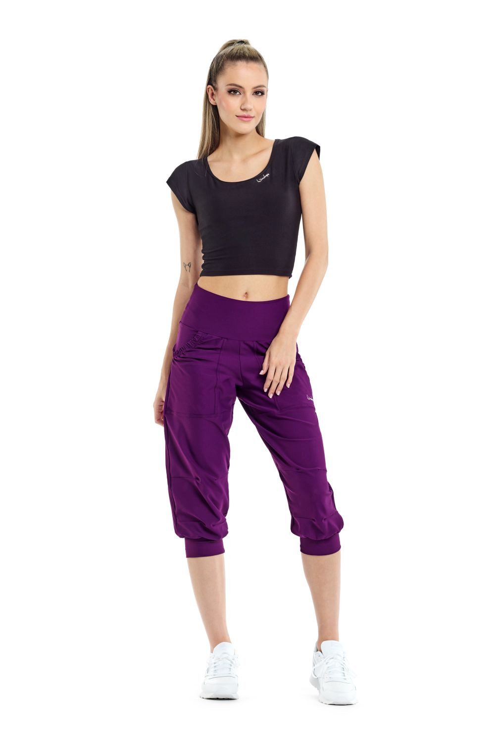 Winshape Sporthose Functional Comfort ¾ Leisure Trousers LEI201C High Waist