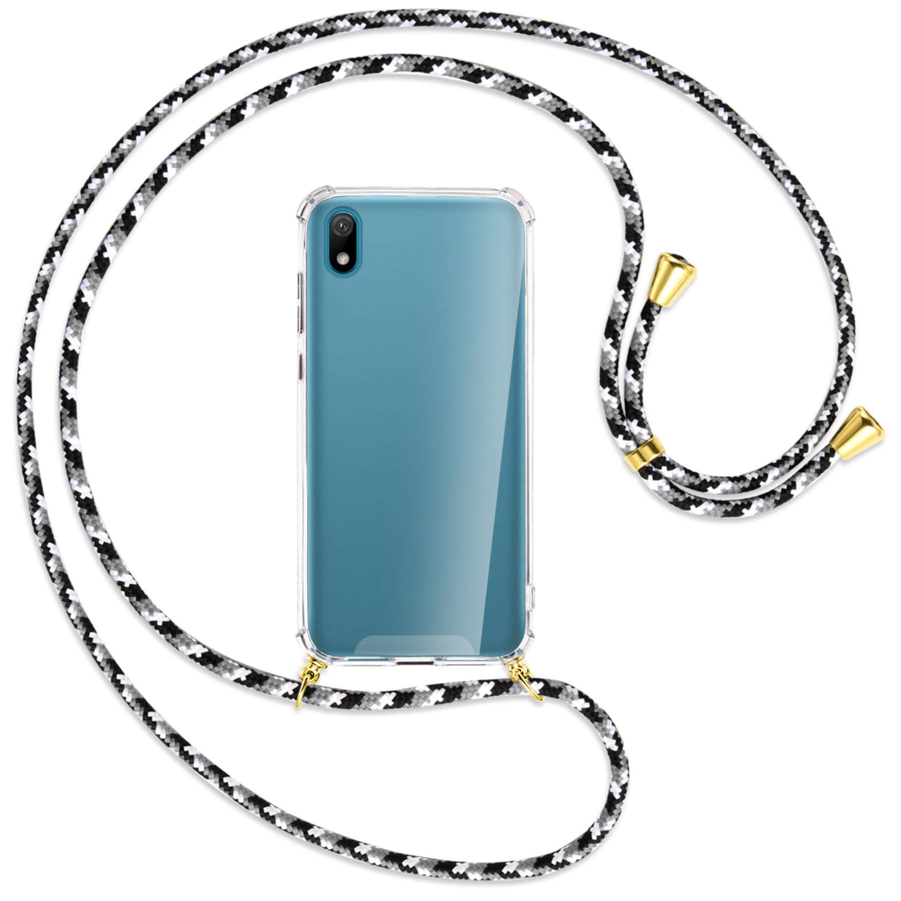 mtb more energy Handykette für Huawei Y5 2019 [NC-002-G], Umhängehülle mit Band [NC-002-G]